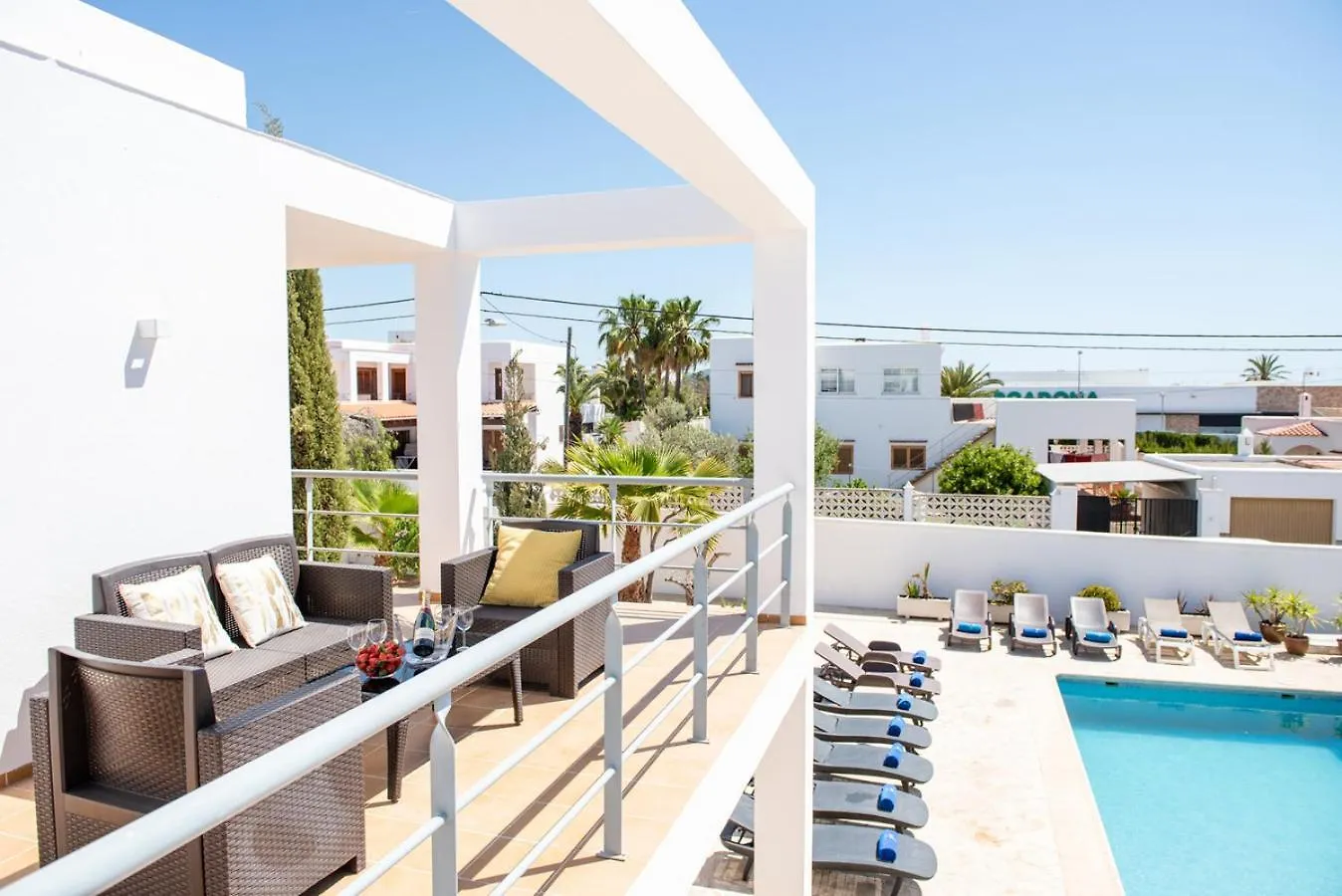 Villa In Playa Den Bossa, 5 Min Supermarketbbq Sant Jordi de ses Salines