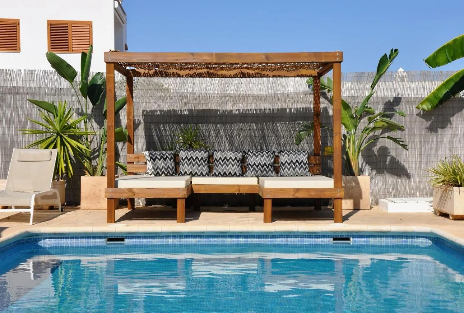 Villa In Playa Den Bossa, 5 Min Supermarketbbq Sant Jordi de ses Salines 0*,  إسبانيا